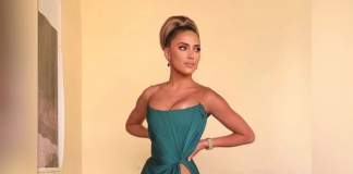 FOTO/Anxhelina Hadërgjonaj merr vëmendjen e ndjekësve, pozon pa të br endshme