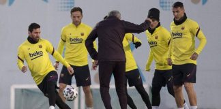 E BUJSHME/ Në krah të Messit e Griezmann, trajneri Setien grumbullon Manajn për ndeshjen ndaj Leganes