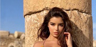 Demi Rose nuk i lë vend imagjinatës, zh vishet komplet(Foto)