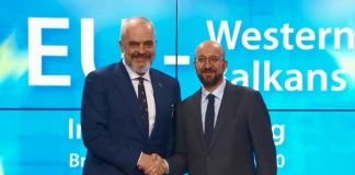 Krerët e BE-së dhe Ballkanit Perëndimor mblidhen në Bruksel…Rama pritet nga Michel