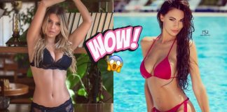 Rike Roci dhe Erjona Sulejmani në “San Siro”, si e “ndezën” atmosferën dy bukuroshet (Video)