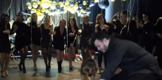 Prezantuesja shqiptare rrëzohet në festën e ditëlindjes