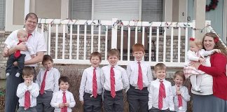 10 fëmijë për 10 vjet, çifti amerikan del jashtë planifikimit