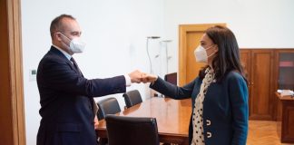 Ministrja Spiropali takim me ambasadorin e OSBE, Vincezo Del Monaco, çfarë u diskutua