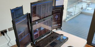 Prezantohet laptopi gjigant me 7 ekrane dhe peshë 12 kg