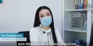 Pakti për Universitetin / Ministrja Kushi prezanton Inën, studenten ekselente të punësuar nga platforma “Punë të Mbarë”