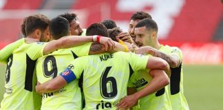 Atletico nuk gabon, triumfon ndaj Granadas