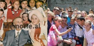 FOTOLAJM/ Basha merr shembullin e Enver Hoxhës, foto me fëmijë si kopertinë libri