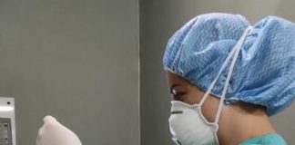 Geralda, infermierja shtatzënë që shërben në spitalin Infektiv që prej ditës së parë të pandemisë