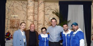 Veliaj me peshëngritësit Briken Çalja dhe Evangjeli Veli: Na bëni krenarë për sukseset tuaja, model për të rinjtë shqiptarë