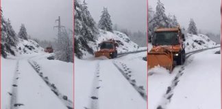 Reshje bore në veri të vendit, ARRSH jep informacion për gjendjen e rrugëve: Qarkullimi vijon normalisht