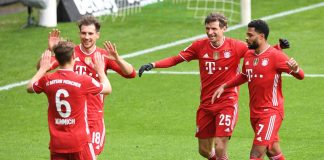 Video, Lewadowski përbindësh, Bayerni nuk e ndal hapin