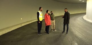 Lehtesim i lëvizjes së automjeteve/ Hapet tuneli i tretë në sheshin “Shqiponja”