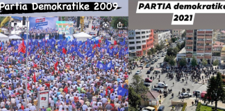 Rrënimi i PD-së nga Lulzim Basha e shpjeguar në dy fotografi