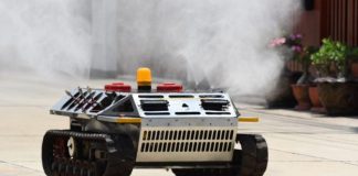 Shpiket roboti që lufton koronavirusin