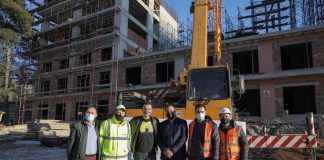 Veliaj dhe Manja inspektojnë punimet në konviktet e Universitetit Bujqësor të Tiranës: Kushte moderne për 2150 studentët që do jetojnë në këto godina