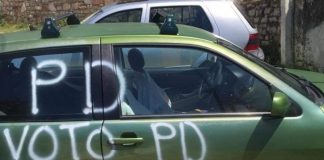 Himarë/ Makina e kryeplakut të Lukovës shkatërrohet nga militantët e Pd-së