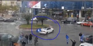 ‘Nuk vdes o Sali Berisha’, absurditeti i militantit të PD-së, bllokon rrugën dhe rrezikon jetën e qytetarëve duke bërë skena drifti