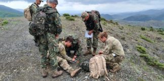 Patrullim dhe deshifrim hartash, Forcat e Armatosura shqiptare stërviten me britanikët