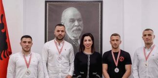 Ministrja Kushi takon medalistët e Kampionatit Ballkanik të Boksit: Rrisim mbështetjen ndaj sportistëve elitarë