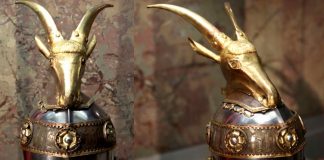 Domethënia e inicialeve në përkrenaren e Skënderbeut