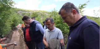 Librazhd, Balla inspekton punimet për rehabilitimin e kanalit vaditës