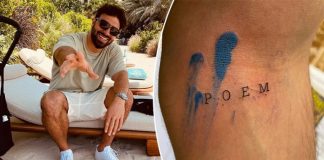 Ledri gdhend në lëkurë emrin e vogëlushes