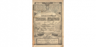 Revista ekonomike “Tregtia Shqiptare” botuar në Boston më 1921