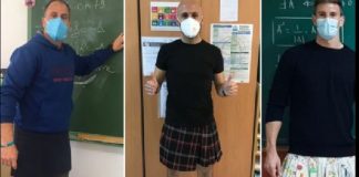 ‘Lufta’ kundër stereotipeve gjinore/ Mësuesit në Spanjë veshin funde gjatë mësimit