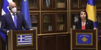 Ministrja Gërvalla takim me homologun grek, Dendias: Jemi pro-liberalizimit të vizave, keni plotësuar të gjitha kriteret