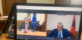 Ruçi video-konference me homologun portugez në përfundim të Presidencës së Portugalisë në BE: Mbështeteshim pranimin e Shqipërisë në familjen evropiane