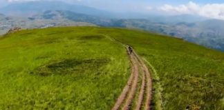 Rama poston videon nga Bjeshkët e Kukësit: Tashmë një atraksion edhe për të apasionuarit e çiklizmit malor