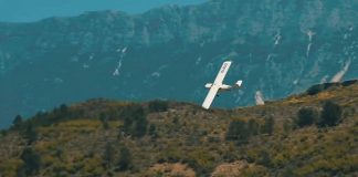 Çelja e aerodromit të Gjirokastrës, Rama publikon pamjet e spektaklit me avion në qiell