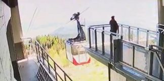 Dalin pamjet nga momentet e fundit para se të rrëzohej teleferiku në Itali (Video)