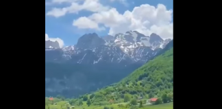 Rama thotë Mirëmëngjes me video-n nga alpet shqiptare