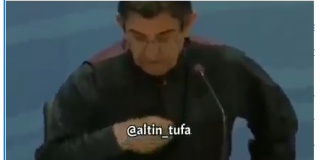 Video po bën xhiron e rrjetit/ Jemin Gjana heq çamçakëzin nga goja dhe e ngjit poshtë tavolinës