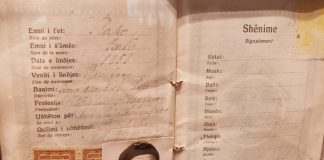 Fotolajm/ Shtetasja e moshuar shqiptare e mbërritur në Ishullin “Ellis” në 1928