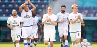 Lojtarët e Finlandës i dërguan mesazh Eriksenit para takimit me Rusinë