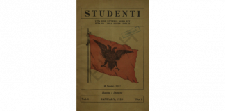 Botimi i gazetës “Studenti” në SHBA në 1920