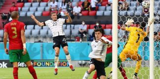 Gjermania nuk fal, i shënon katër gola Portugalisë, Grupi F i komplikuar