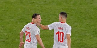 Sa fitojnë Xhaka e Shaqiri për një postim në Instagram