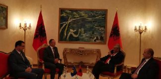 Ruçi priti Ambasadorin e Kosovës: Shqipëria krah jush për përballimin e sfidave të sotme dhe të ardhme, BE i vetmi destinacion