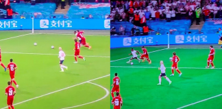 Italianët thumbojnë anglezët: Është një gjë e vogël… Penallti bujare dhe dy topa në fushë!