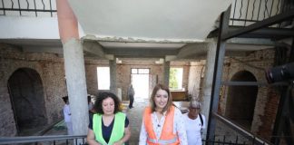 U dëmtua nga tërmeti/ Manastirliu inspekton punimet në Qendrën Terapeutike për Fëmijë: Brenda vitit funksionale!