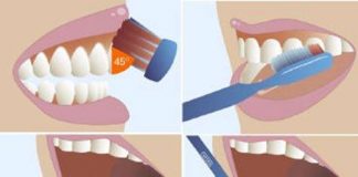 Kjo është lëvizja themelore që duhet të bëni me furçën e dhëmbëve