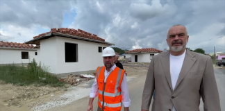 Rama inspekton punimet e qendrës së re urbane në Bubq: 7 pallate dhe 78 shtëpi individuale gati për në vjeshtë