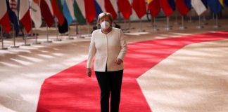 Tapet i kuq për Merkel në vizitën e fundit në BM