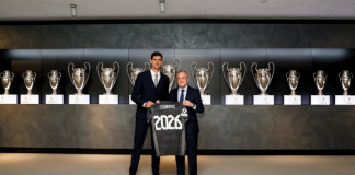 Courtois firmos kontratën e re, me Realin deri në vitin 2026