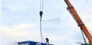 Autoriteti Portual Durrës konteiner dhe vinça në ndihmë të emergjencave civile