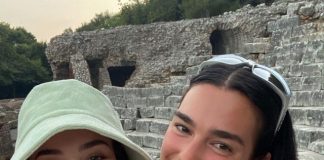 Modelja shqiptare shijon pushimet me Dua Lipën, publikon foto nga jugu i vendit